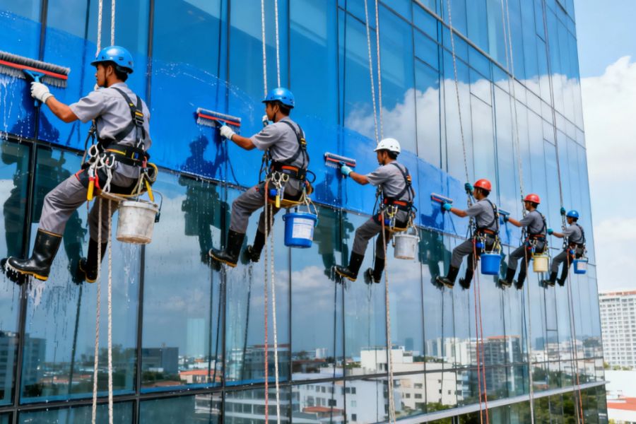 dịch vụ vệ sinh công nghiệp đồng nai