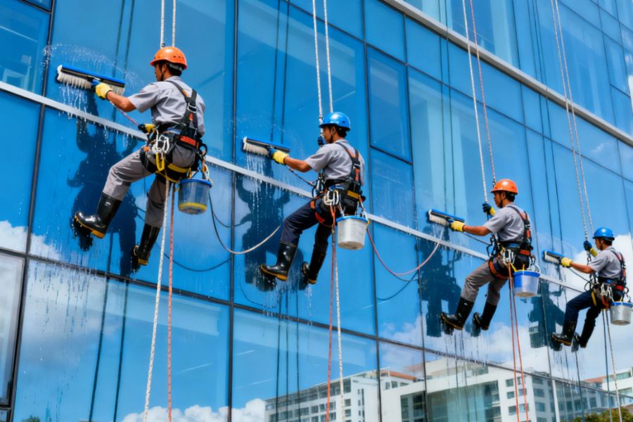 dịch vụ vệ sinh công nghiệp Bình Dương