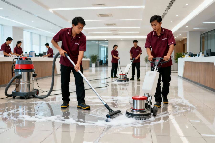 vệ sinh văn phòng chuyên nghiệp